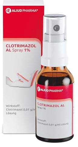 ALIUD PHARMA Clotrimazol AL Spray 1%, 30 ml: Antimykotikum zur Behandlung von Pilzinfektionen an Haut und Füßen