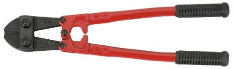 kwb Bolzenschneider in 750 mm, mit auswechselbaren Backen, stabiler Stahlrohr-Stiel mit Kunststoffgriff, hohe Schneidleistung und Zangenöffnung von maximal Ø 8 mm