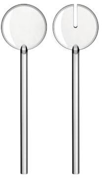 Guzzini - Tiffany, Salatbesteck - Transparent, 27,5 cm - 09580100