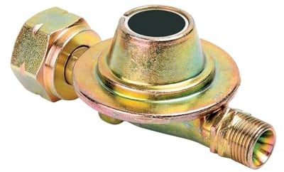 GLORIA Thermoflamm Druckminderer | Zubehör für Unkrautbrenner Thermoflamm Professional PLUS | Gasdruckregler 3/8 Linksgewinde & 4 bar | 8 kg/h Durchfluss | Für Gasflasche & Gasbrenner