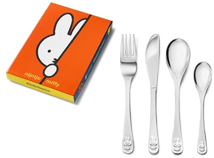 Zilverstad 6832940 Kinderbesteck miffy 4-tleiig 18/10, edelstahl