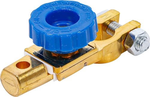 BGS 1414 | Kfz-Batterie-Trennadapter | für Rundpole | 250 A | Trennt Batterie-Minuspol | zum Abklemmen bei längerer Nichtbenutzung | Diebstahlschutz