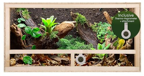 Terrarium mit Seitenbelüftung 80x50x50 cm