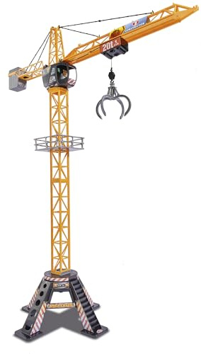 Next Page Dickie Toys 203462412 - Giant Crane, Kabelgesteuerter Kran, 120 cm hoch