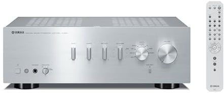 Yamaha A-S301 Stereo Vollverstärker inkl. D/A Wandler silber
