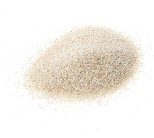 AMTRA White Quartz – Feiner weißer Quarz-Aquariumsand, für Süß- oder Salzwasser, 0,1–0,7 mm Körnung, Menge 5 kg