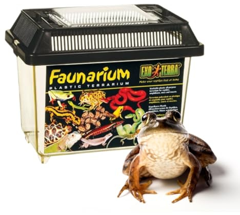 Exo Terra Faunarium, Terrarium, schwarz, 37 x 22 x 25 cm