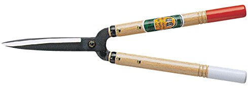 Okatsune 217 Heckenschere | 175 mm Klinge, 300 mm Griffe | kompakt | Kurze japanische Heckenschere für Buchsbaum, O-Karikomi und enge Bereiche – rasiermesserscharf, nur 800 g