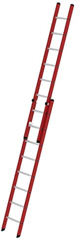 Kunststoff-Schiebe- u. Seilzugleiter, 2 x 8 Sprossen 35108
