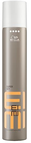 Wella EIMI Super Set Haarlack – Fixing Spray für extra starken, zuverlässigen Halt – mit UV-Schutz-Formel und Schutz vor Feuchtigkeit und Hitze – 1 x 500 ml