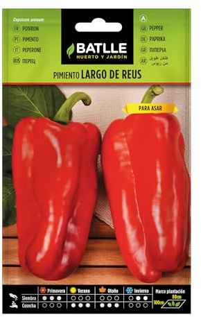 Batlle Gemüsesamen - Grosse Paprika Reus (150 Samen)