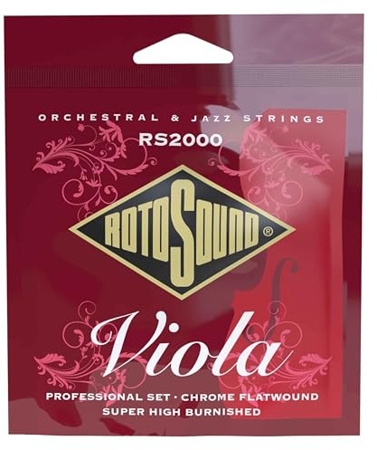 Rotosound Professional Saitensatz, Flatwound, für Bratsche