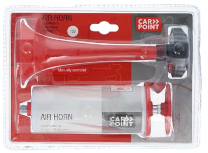 CARPOINT 0524735 Signalhorn manuell (Handbetätigung) Rot
