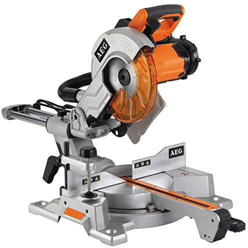 AEG 4935440670 PS 254 L Kapp-/Gehrungssäge mit Zug, 2kW, Ø254mm