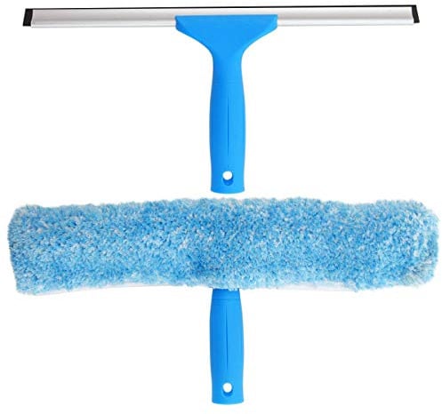 MR.SIGA Profi-Fensterreinigungsset – Abzieher & Mikrofaser-Fensterwischer, 25 cm (14 Zoll)