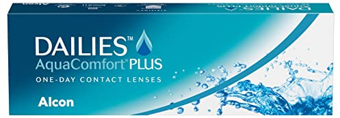Dailies AquaComfort Plus Tageslinsen | 30 Stk | -08.00 dpt | Weiche Tageslinsen für scharfes und klares Sehen und langanhaltenden Komfort. Mit BC 8.7 mm und DIA 14.0 mm