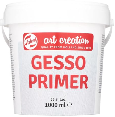 CREATIV DISCOUNT NEU Paint It Easy Gesso Primer/Grundierung Weiß, 1000 ml