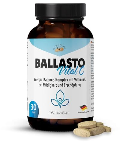 GOLDEN PEANUT BallastoVital C Tabletten mit Flohsamen & Pektin 3x120 Stück