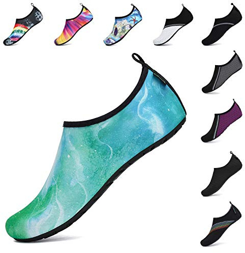 SAGUARO Unisex Badeschuhe Herren Schwimmschuhe Damen Schnell Trocken Wasserschuhe Outdoor Aqua Schuhe, 37-47EU