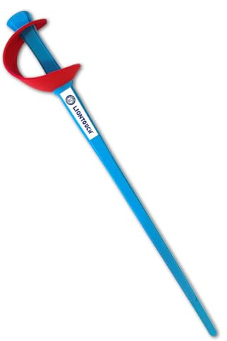 Liontouch - Übungswaffe für Fechten - Säbel - 80 cm | Sichere Einführungswaffe für Kinder zum Erlernen des Sportfechtens | Ideal für Anfänger | Langlebige Schaumstoffkonstruktion