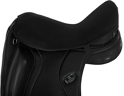 Acavallo Gelpolster Dressursattel Dri-Lex 10 mm Farbe: schwarz Größe: L(17.5-18"