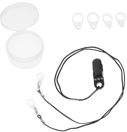 COLLBATH Sicherheits Lanyard für Hörverstärker mit Clip Langlebiges Halteschnur aus Weichem Material Anti Verlust Befestigung dem Komfortables Trageband für Senioren