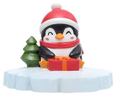 Ronyme Pinguin-Figur, kann auf dem Wasser Schwimmen, Teich-Dekoration, Garten-Pinguin-Statue für drinnen und draußen, Eröffnungsgeschenk