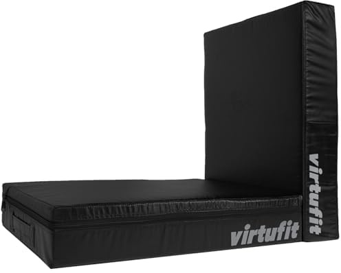 VirtuFit Drop Pad Set 75 x 60 cm | EPE-Schaumstoffkern, PVC-Hülle, stoßdämpfend, leicht zu reinigen