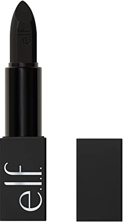 e.l.f. O Face Satin Lipstick, reichhaltig pigmentierter, pflegender & langanhaltender cremiger Lippenstift mit Jojoba-Infusion, vegan & tierversuchsfrei, All Night