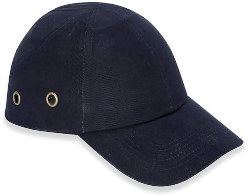 Mufly Anstoßkappe Sicherheitsmütze Baseball-Stil Sicherheitskappe Schutzkappe Anti-Schock Arbeitskappe,Kopfschutz Schutzkappe Stoßschutzkappe,Marineblau (Band 1)