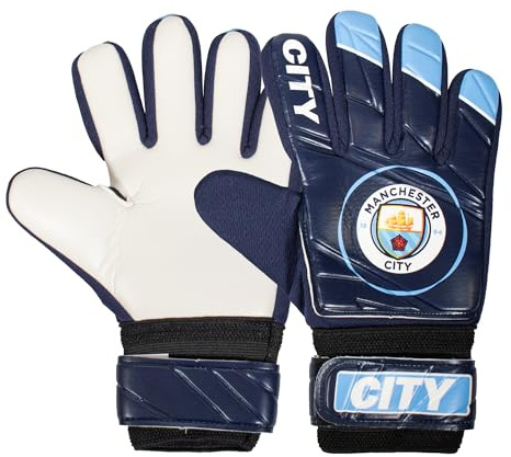 Manchester City FC - Torwarthandschuhe für Kinder/Jugendliche - Offizielles Merchandise - Geschenk für Fußballfans