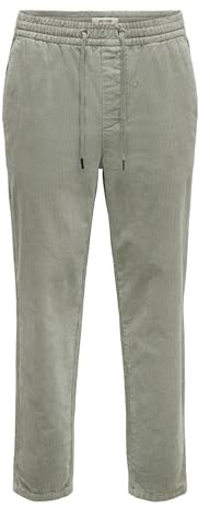Only & Sons Male Hose ONSLINUS Cordhose im Tapered Fit | Trousers