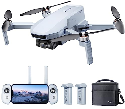 Potensic ATOM SE GPS Drohne mit 4K EIS Kamera, 2 Akkus 62 Min. Flugzeit, unter 249g, C0, 4KM FPV Übertragung, Bürstenloser Motor, Max.16m/s, Follow-Me/autom. Rückkehr, für Anfänger Erwachsene