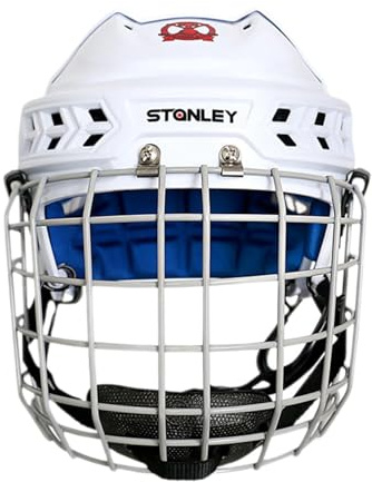 DimyFew Eishockeyhelm mit Kinnriemen für Erwachsene, Trockentraining, L