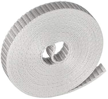 WAREMA Rollladengurt | Breite 14 mm | grau | Länge 5 Meter | Rollladen Gurtband | Reparatur | Rollladen-Aufwickler