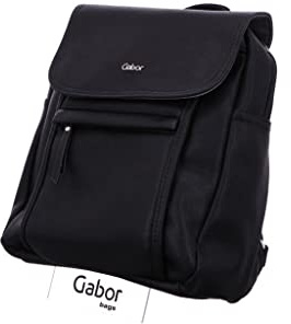 Gabor bags Mina Damen City Rucksack Backpack, 8 L Schwarz