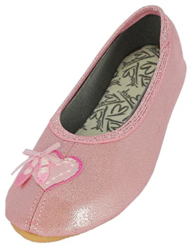 Beck Mädchen Ballett Gymnastikschuhe, Pink, 29 EU