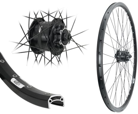 Aggro-X 28 Zoll Vorderrad 19-622 Hohlkammer V-Profil Disk DH3D32 Nabendynamo 6-Loch 6V/3W