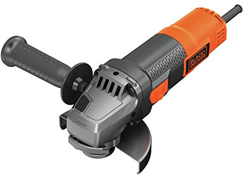 BLACK+DECKER 900W 115mm Winkelschleifer, BEG210-QS | 900-W-Motor und 115-mm-Scheibengröße