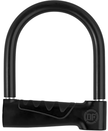EYPINS Bügelschloss Alarm 110dB, 16mm Schweres Fahrradschloss Motorradschloss | 20T Hydraulische Zange widerstehen | wasserdicht Schloss für E-Scooter, Motorrad, Fahrrad, Roller mit 3 Schlüssel