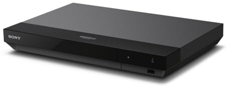 Sony UBP-X700 4K Ultra HD Blu-ray Disc Player (Hochauflösendes Audio, HDR10, Dolby Vision, BT.2020, Erweiterte Hochskalierung, Universal Player, HDMI & Koaxial SPDIF)