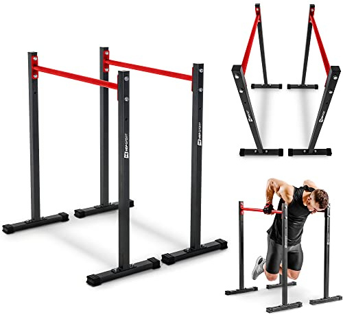 HS HOP-SPORT Dipstation Dip Ständer HS-D011 Dipper Station Klimmzug Barren Rack