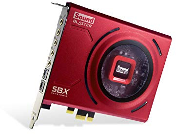 Creative Sound Blaster Z SE Interne PCI-e-Soundkarte und DAC, Kopfhörerverstärker, 116 dB SNR, Discrete 5.1/Virtual 7.1 Surround, Dolby Digital, DTS