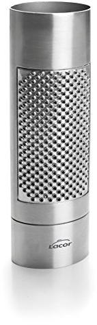 Lacor 67031 Muskatreibe, Edelstahl, grau, 15 x 5 x 2 cm