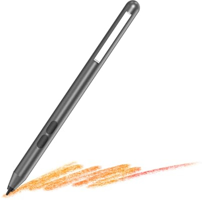 MPP Stift für HP Omnibook X Flip/Envy/Spectre/Pavilion x360 300 Tage Akku | Handballenabweisung, 1024 Druckstufen, Neigungserkennung, 2 Kurzbefehltasten, Perfekt für Notizen & professionelles Zeichnen