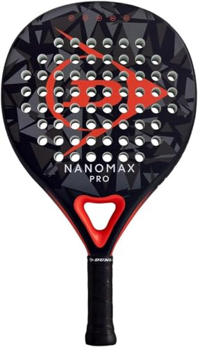 Dunlop Padelschläger Nanomax Pro, Red, Grey, Light Grey, White