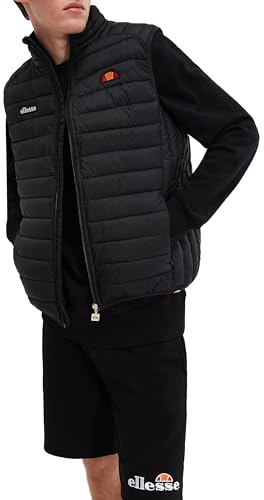 Ellesse Bardy Steppweste, Schwarz, L