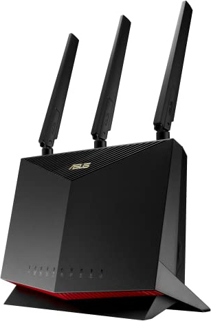 ASUS 4G-AC86U Cat. 12 600 Mbit/s Dual-Band AC2600 LTE Modem Router (unterstützt Gastzugang mit Captive Portal, Lifetime Free Aiprotection Pro für Internet Security, MU-MIMO)