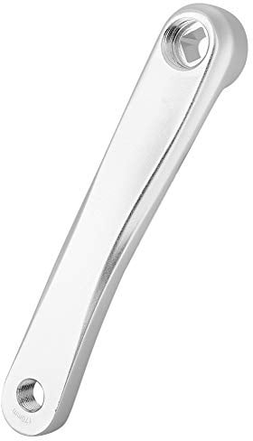 VOBOR Fahrrad Kurbel Kurbelarm, 170mm Universal Links Einkettiger Kurbelarm, Aluminiumlegierung Ersatzzubehör für Fahrrad, Mountainbike, Rennrad