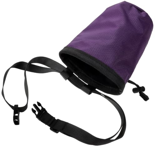 EXAOMBLE Kreidetasche für Bouldern mit Großem Fassungsvermögen aus Oxfordstoff und Fleece Ergonomisches Design Outdoor Kletteraktivitäten